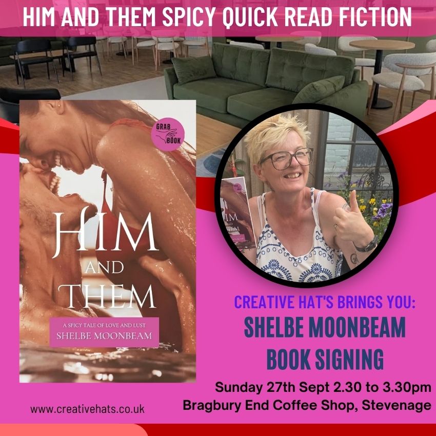 Meet – Shelbe Moonbeam – author of Him and Them: A spicy tale of love and lust